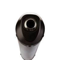 Pot echappement compatible avec Kawasaki Versys 650 2006-2014, Ghisa , Échappement légal, homologué,silencieux avec db killer amovible et tuyau de liaison spécifique 