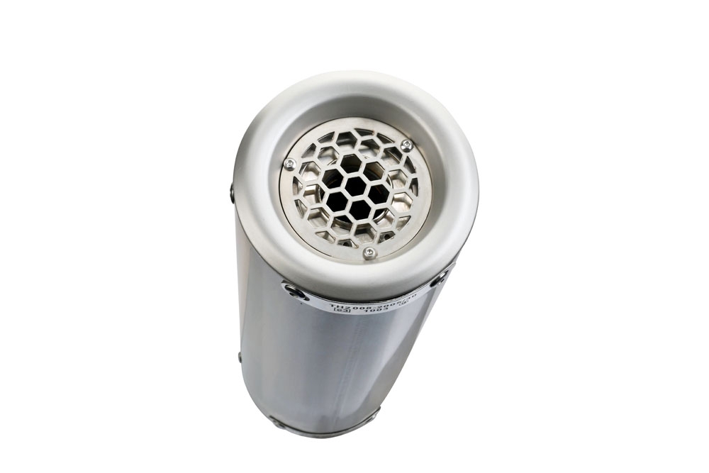 Pot echappement compatible avec Kawasaki Versys 650 2017-2020, M3 Inox , Pot d'échappement complet racing, compris de collecteur et db killer amovible, sans homologation 