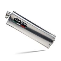 Pot echappement compatible avec Suzuki Sv 650 - S 1999-2002, Trioval, Pot échappement homologué et légal, silencieux avec mi-collecteur y db killer amovible 