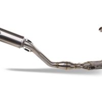 Pot echappement compatible avec Yamaha Mt-09 2021-2023, M3 Inox , Homologué et légal, système d'échappement complet avec catalyseur et db killer amovible 