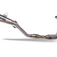 Pot echappement compatible avec Yamaha Mt-09 2021-2023, Powercone Evo, Homologué et légal, système d'échappement complet avec catalyseur et db killer amovible 