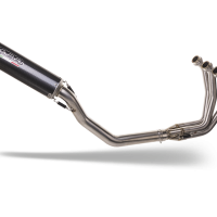 Pot echappement compatible avec Yamaha Tracer 9 GT 2021-2024, M3 Poppy , Pot d'échappement complet racing, compris de collecteur et db killer amovible, sans homologation 