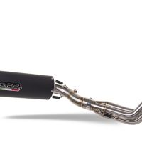 Pot echappement compatible avec Yamaha Mt-09 2014-2016, Furore Nero, Homologué et légal, système d'échappement complet avec catalyseur et db killer amovible 
