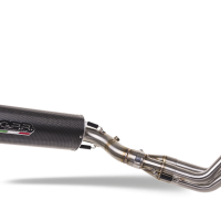 Pot echappement compatible avec Yamaha XSR900 2016-2021, Furore Evo4 Poppy, Homologué et légal, système d'échappement complet avec catalyseur et db killer amovible 