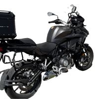 Top case en aluminium, couleur noire avec plaque spécifique incluse Top-case GPR TECH compatible avec  Benelli Trk 502 X 2021/2024 e5