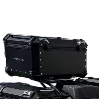 Top case en aluminium, couleur noire avec plaque spécifique incluse Top-case GPR TECH compatible avec  Voge 525DSX 2023/2024 e5