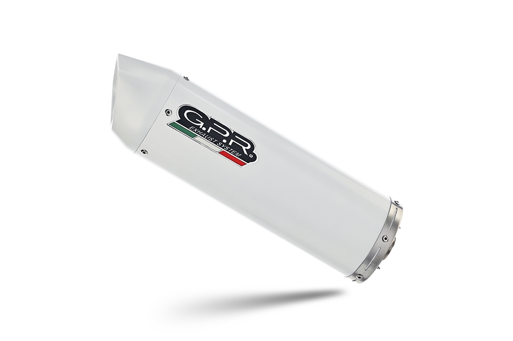 Pot echappement compatible avec Ktm Rc 125 2014-2016, Albus Ceramic, Échappement légal, homologué,silencieux avec db killer amovible et tuyau de liaison spécifique 