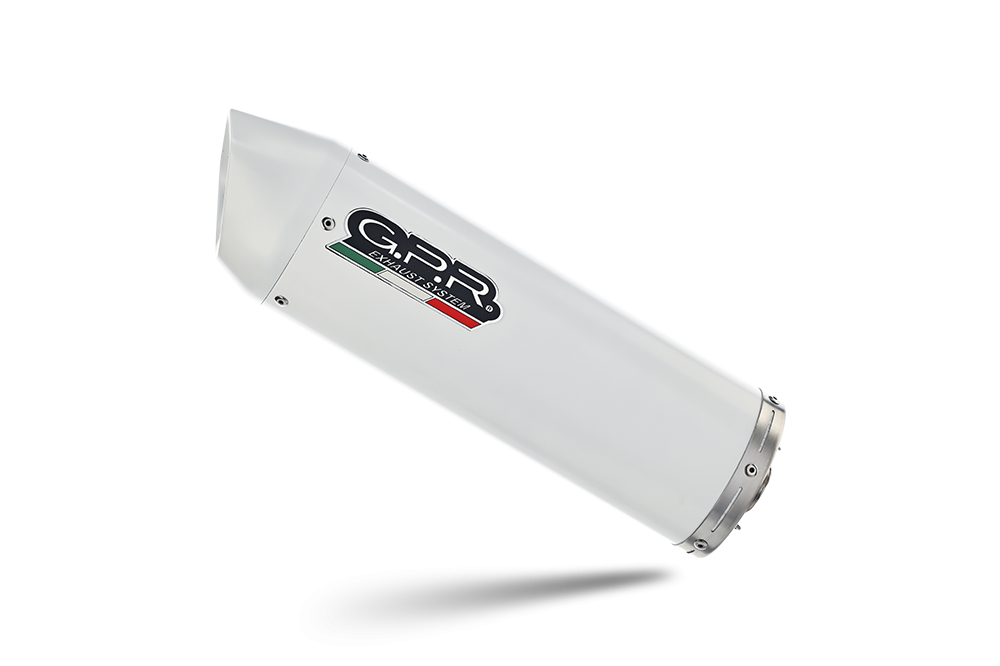Pot echappement compatible avec Ktm Rc 200 2014-2021, Albus Ceramic, Échappement légal, homologué,silencieux avec db killer amovible et tuyau de liaison spécifique 