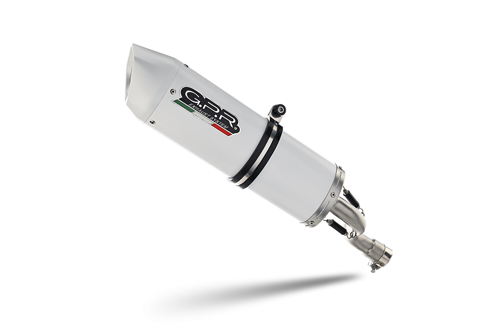 Pot echappement compatible avec Ktm Rc 200 2014-2021, Albus Ceramic, Échappement légal, homologué,silencieux avec db killer amovible et tuyau de liaison spécifique 