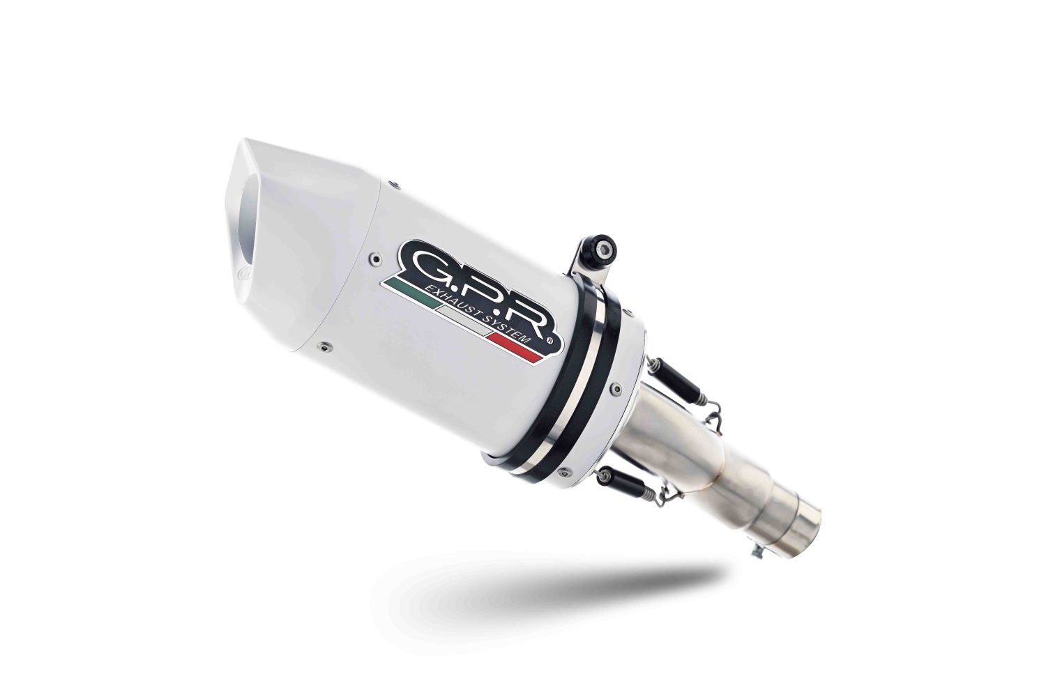 Pot echappement compatible avec Ktm Duke 390 2021-2024, Albus Evo4, Échappement légal, homologué,silencieux avec db killer amovible et tuyau de liaison spécifique 