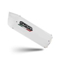 Pot echappement compatible avec Kawasaki Versys 650 2006-2014, Albus Ceramic, Échappement légal, homologué,silencieux avec db killer amovible et tuyau de liaison spécifique 
