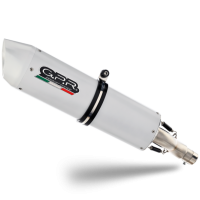 Pot echappement compatible avec Honda Crf 250 L 2013-2016, Albus Ceramic, Pot échappement complet, non légal pour les pays de l'UE, avec db killer amovible 
