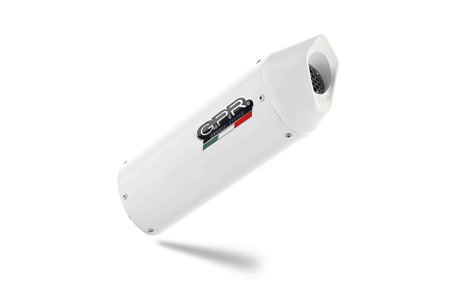 Pot echappement compatible avec Triumph Speed Triple 1050 R - S 2016-2020, Albus Evo4, Paire de pot d'échappement homologuées, livrées avec db killer amovible et raccords spécifiques 