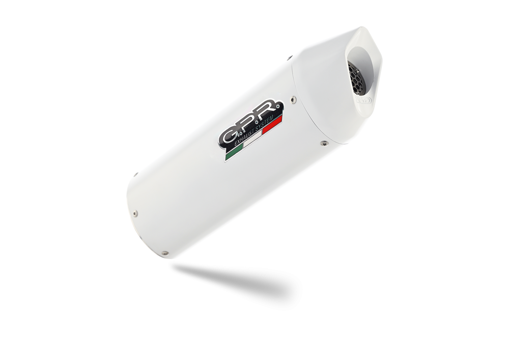 Pot echappement compatible avec Husqvarna Enduro 701 2021-2024, Albus Evo4, Pot Échappement slip-on homologué, légal, avec db killer amovible, tuyau de liaison et catalyseur 