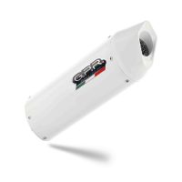 Pot echappement compatible avec Triumph Speed Triple 1050 R - S 2016-2020, Albus Evo4, Paire de pot d'échappement homologuées, livrées avec db killer amovible et raccords spécifiques 