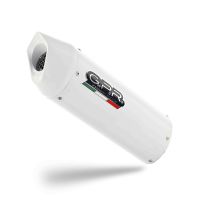 Pot echappement compatible avec Kawasaki Versys 650 2017-2020, Albus Evo4, Homologué et légal, système d'échappement complet avec catalyseur et db killer amovible 