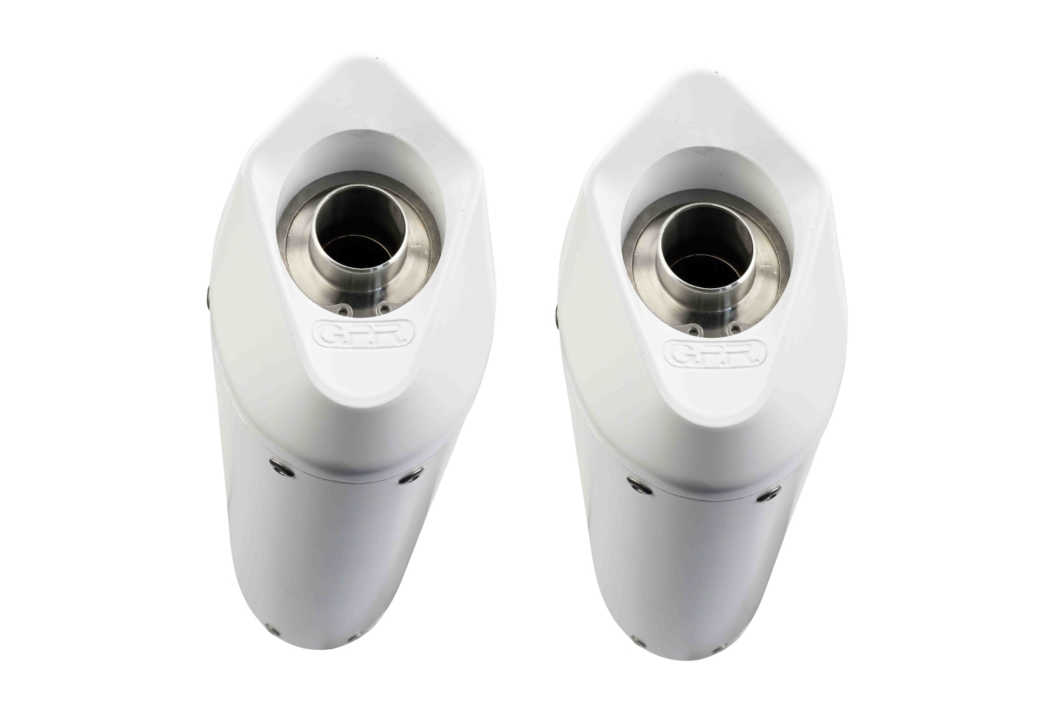 Pot echappement compatible avec Bmw K 1600 Gt 2010-2016, Albus Ceramic, Paire de pot d'échappement homologuées, livrées avec db killer amovible et raccords spécifiques 