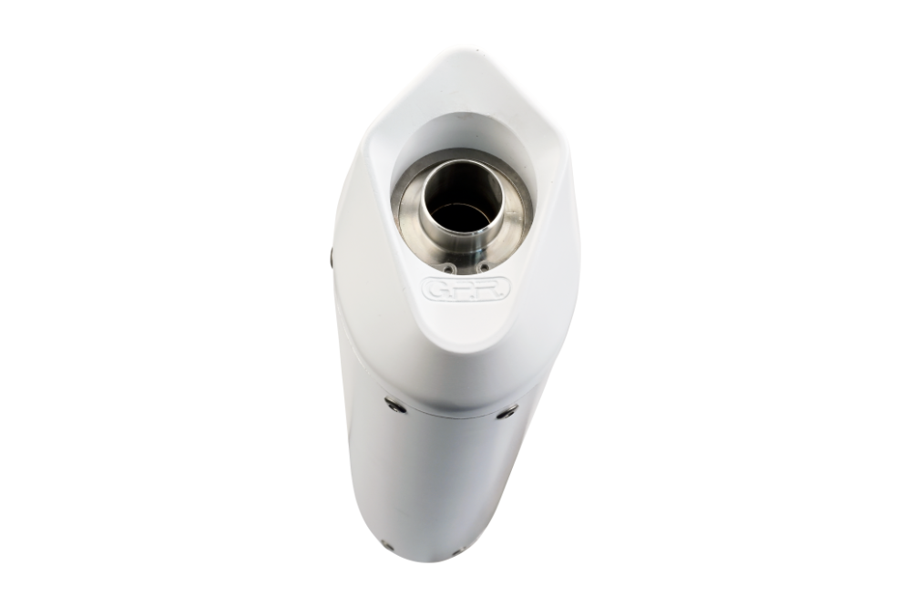Pot echappement compatible avec Honda Crf 250 L 2013-2016, Albus Ceramic, Pot échappement complet, non légal pour les pays de l'UE, avec db killer amovible 