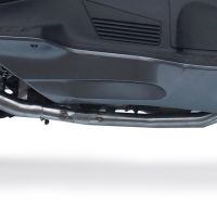 GPR pot echappement compatible avec  Suzuki Burgman An 650 2002-2012, Satinox, Homologué et légal, système d'échappement complet, avec db killer amovible 