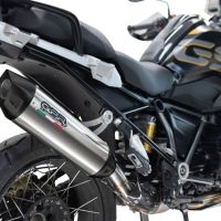 Pot echappement compatible avec Bmw R 1250 Gs -Adventure 2021-2024, Furore-X Titanio, Échappement légal, homologué,silencieux avec db killer amovible et tuyau de liaison spécifique 