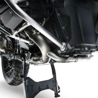 GPR pot echappement compatible avec  Bmw R 1300 GS 2024-2026, Decatalizzatore Full Titanium, Suppresseur de cataliseu, décatalyseurr, article sans homologation 