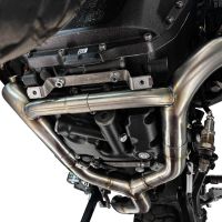 GPR pot echappement compatible avec  Bmw R 1300 GS Adventure 2024-2026, Decatalizzatore Inox, Suppresseur de cataliseu, décatalyseurr en titane, article sans homologation 