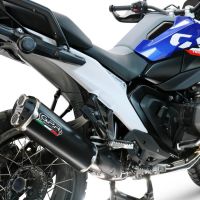 GPR pot echappement compatible avec  Bmw R 1300 R / RS 2025-2026, Hyper Dual Black Titanium, Échappement légal, homologué,silencieux avec db killer amovible et tuyau de liaison spécifique 