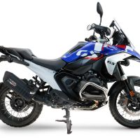 GPR pot echappement compatible avec  Bmw R 1300 R / RS 2025-2026, Hyper Sonic Black Titanium, Échappement légal, homologué,silencieux avec db killer amovible et tuyau de liaison spécifique 
