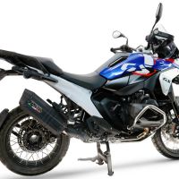 GPR pot echappement compatible avec  Bmw R 1300 R / RS 2025-2026, Hyper Sonic Black Titanium, Échappement légal, homologué,silencieux avec db killer amovible et tuyau de liaison spécifique 