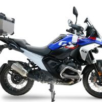  Bmw R 1300 GS 2024/2026 Top case en Titane, couleur naturel  avec plaque spécifique incluse Capacité Litres 55
