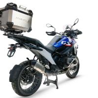  Bmw R 1300 GS 2024/2026 Top case en Titane, couleur naturel  avec plaque spécifique incluse Capacité Litres 55