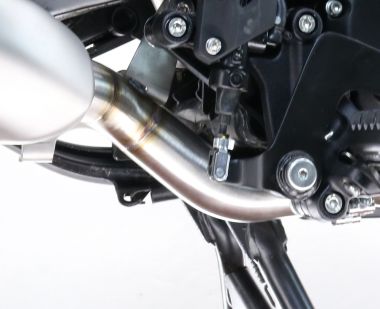 Pot echappement compatible avec Royal Enfield Guerrilla 450 2024-2025, Cut-Box Racing, Éliminateur de boîte coupée 