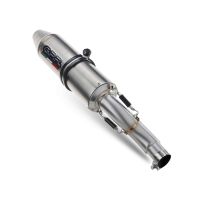 Pot echappement compatible avec Honda TRX 450 TRX450R TRX450EX 2006-2014, Deeptone Atv, Homologué et légal, système d'échappement complet, avec db killer amovible 