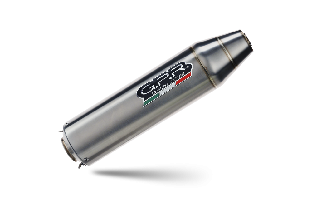 Pot echappement compatible avec Aeon Cobra 400 2017-2020, Deeptone Atv, Homologué et légal, système d'échappement complet, avec db killer amovible 