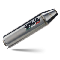Pot echappement compatible avec Aeon Cobra 400 2017-2020, Deeptone Atv, Homologué et légal, système d'échappement complet, avec db killer amovible 