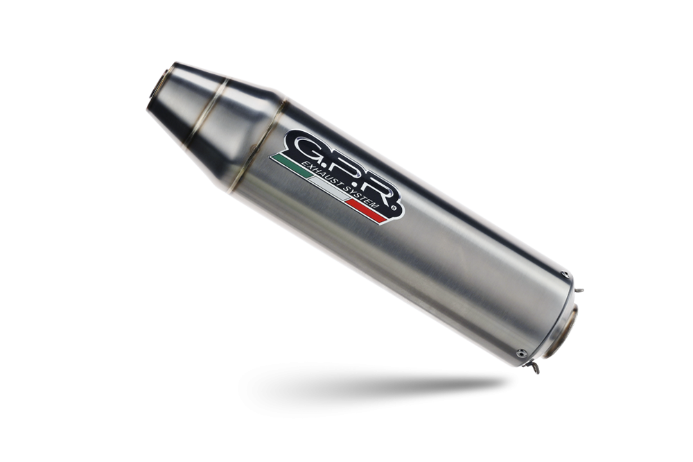 Pot echappement compatible avec Access SP250-SP300 Speed 2005-2021, Deeptone Atv, Homologué et légal, système d'échappement complet, avec db killer amovible 