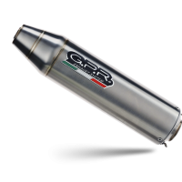 Pot echappement compatible avec Access SP250-SP300 Speed 2005-2021, Deeptone Atv, Homologué et légal, système d'échappement complet, avec db killer amovible 