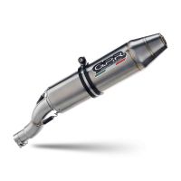 Pot echappement compatible avec Access Baja 300 2005-2021, Deeptone Atv, Homologué et légal, système d'échappement complet, avec db killer amovible 