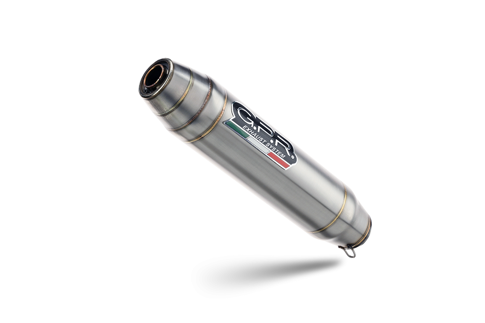 Pot echappement compatible avec Yamaha Yzf-R 125 2021-2025, Deeptone Inox, Pot d'échappement complet racing, compris de collecteur et db killer amovible, sans homologation 