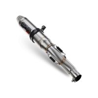 Pot echappement compatible avec Ktm Adventure 890 2025-2026, Deeptone Inox, Pot échappement racing, avec les tuyaux de liaison, article sans homologation 