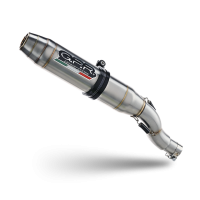 Pot echappement compatible avec Yamaha Yzf-R 125 2021-2025, Deeptone Inox, Pot d'échappement complet racing, compris de collecteur et db killer amovible, sans homologation 
