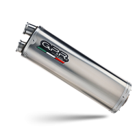 Pot echappement compatible avec Bmw R 1250 R -Rs 2021-2024, Dual Inox, Échappement légal, homologué,silencieux avec db killer amovible et tuyau de liaison spécifique 
