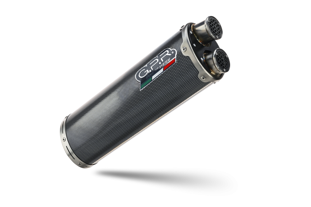 Pot echappement compatible avec Voge 650DSX 2021-2024, Dual Poppy, Échappement légal, homologué,silencieux avec catalyseur, db killer amovible et tuyau de liaison spécifique 