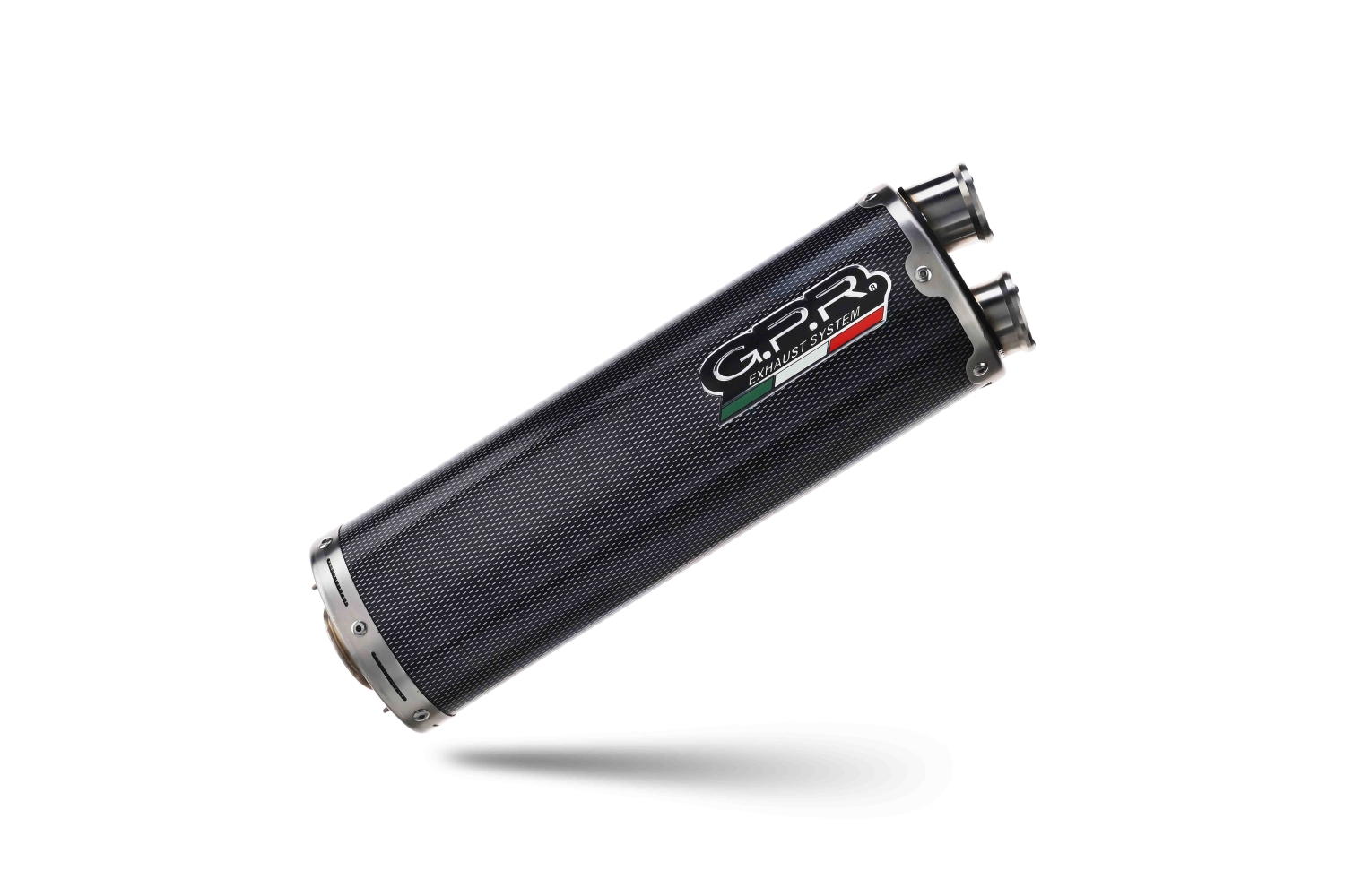 Pot echappement compatible avec Voge 650DSX 2021-2024, Dual Poppy, Échappement légal, homologué,silencieux avec catalyseur, db killer amovible et tuyau de liaison spécifique 
