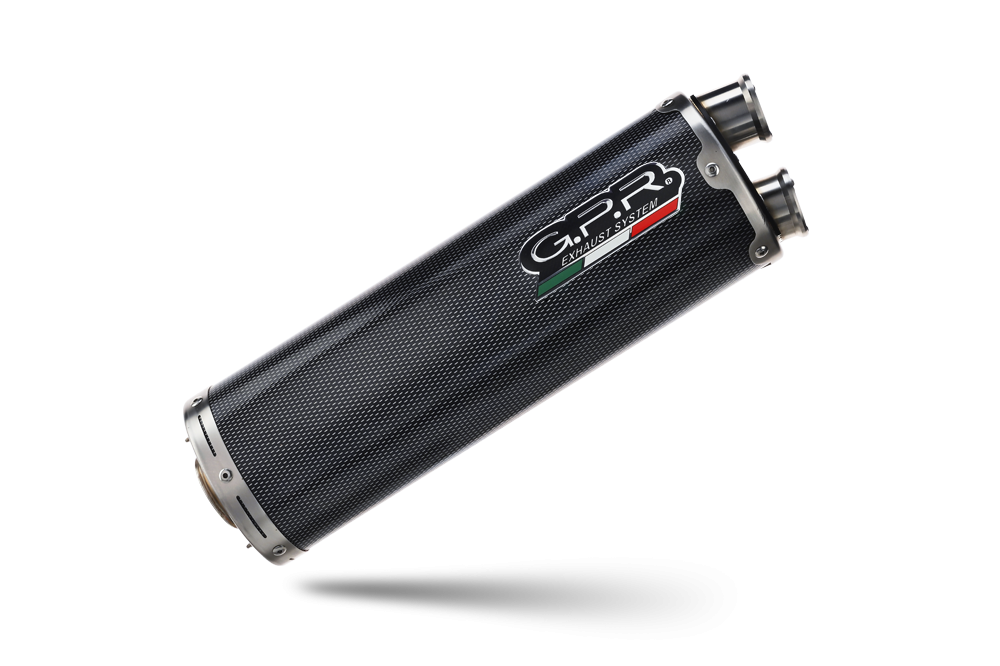 Pot echappement compatible avec Voge 650DSX 2021-2024, Dual Poppy, Échappement légal, homologué,silencieux avec catalyseur, db killer amovible et tuyau de liaison spécifique 