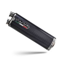 Pot echappement compatible avec Bmw G 310 Gs 2017-2021, Dual Poppy, Homologué et légal, système d'échappement complet avec catalyseur et db killer amovible 