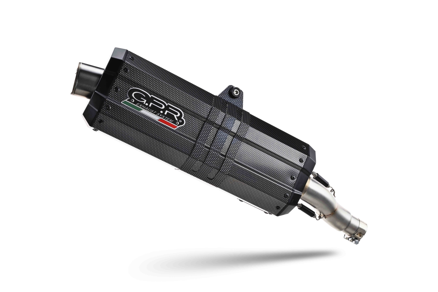 Pot echappement compatible avec Ktm LC 8 Super Adventure 1290 R 2021-2024, Sonic Poppy, Échappement légal, homologué,silencieux avec db killer amovible et tuyau de liaison spécifique 