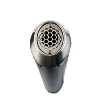 Pot echappement compatible avec Yamaha X-Max 125 2006-2016, Evo4 Road, Pot Échappement slip-on homologué, légal, avec db killer amovible, tuyau de liaison et catalyseur 