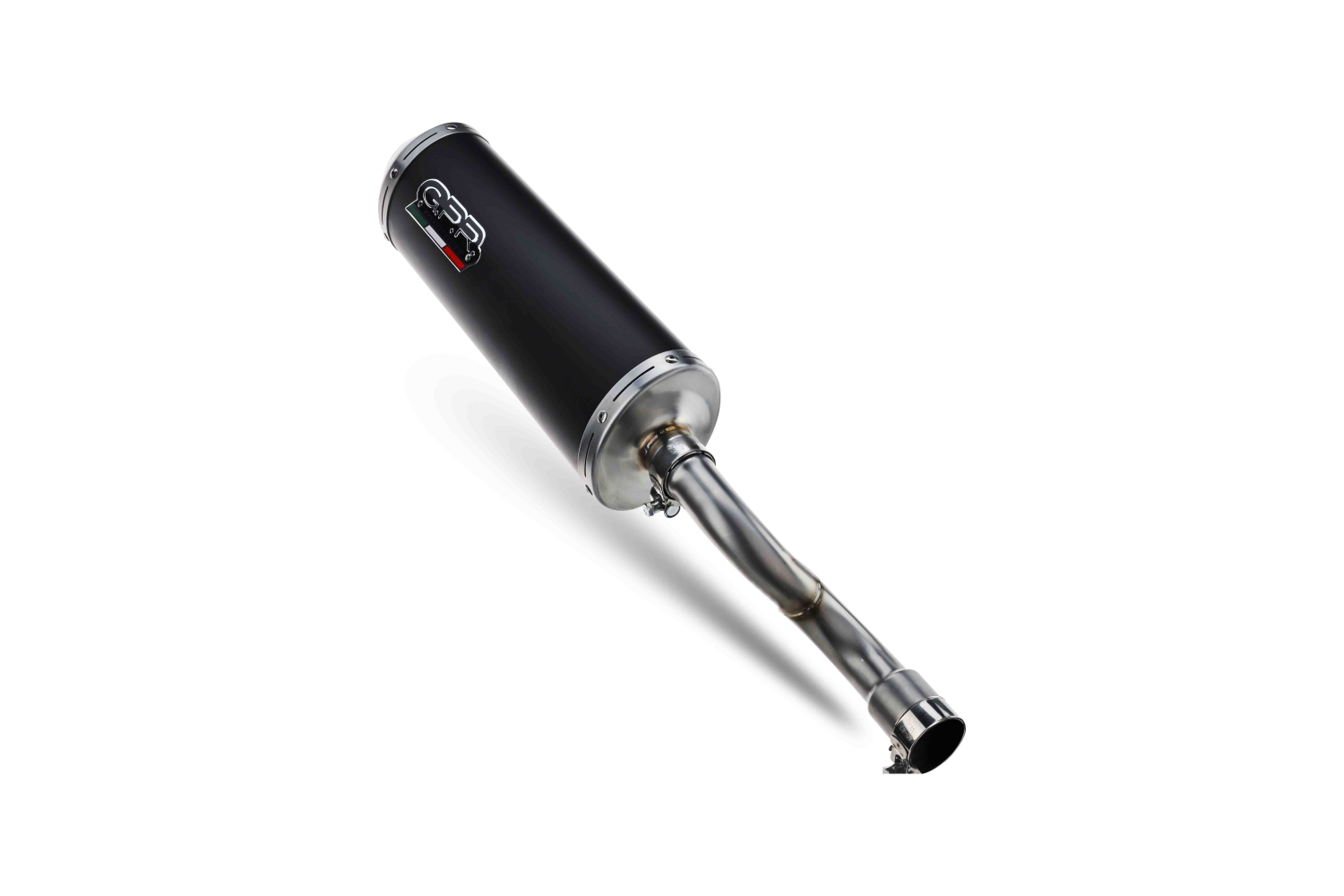 Pot echappement compatible avec Yamaha X-Max 125 2006-2016, Evo4 Road, Pot Échappement slip-on homologué, légal, avec db killer amovible, tuyau de liaison et catalyseur 