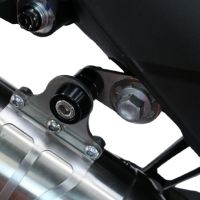 GPR pot echappement compatible avec  Zontes 703 F 2025-2026, Furore-X Titanio, Échappement légal, homologué,silencieux avec db killer amovible et tuyau de liaison spécifique 